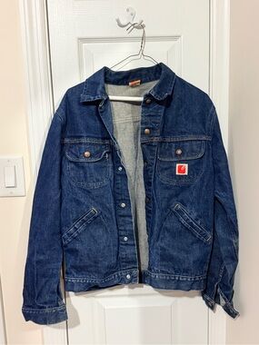 GwG Men's Indigo Blue Denim Work Jacket